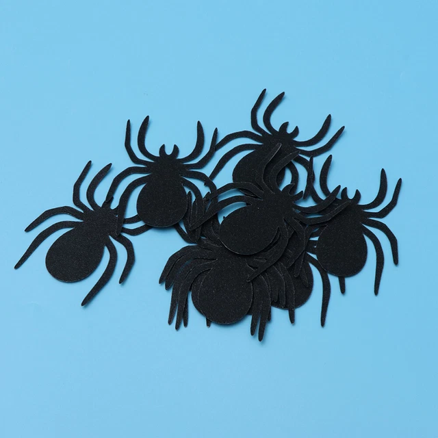 50 un. pegatinas de pared de araña decoración de Halloween creativas hágalo usted mismo decoración de pared tatuaje de pared