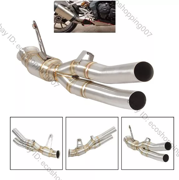 For Triumph Speed Triple 1200RR/RS 2021-2023 Motorcycle Exhaust Mid Link Pipe