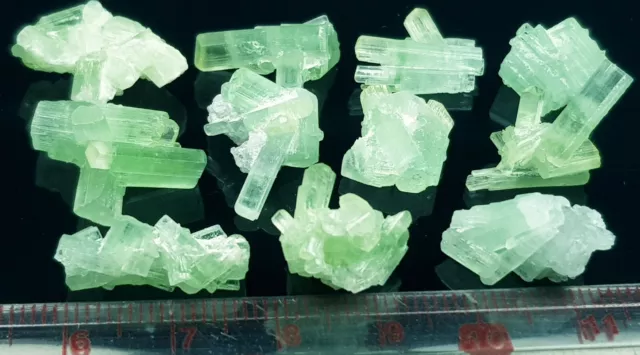 Unique 64 Ct Natural Paraiba Color Tourmaline crystal bunch lot From Afghanistan