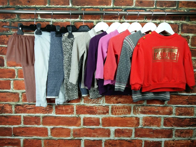 GIRLS BUNDLE 12-18MTHS RIVER ISLAND H&M JOJO MAMAN BÉBÉ etc JUMPERS LEGGING 86CM