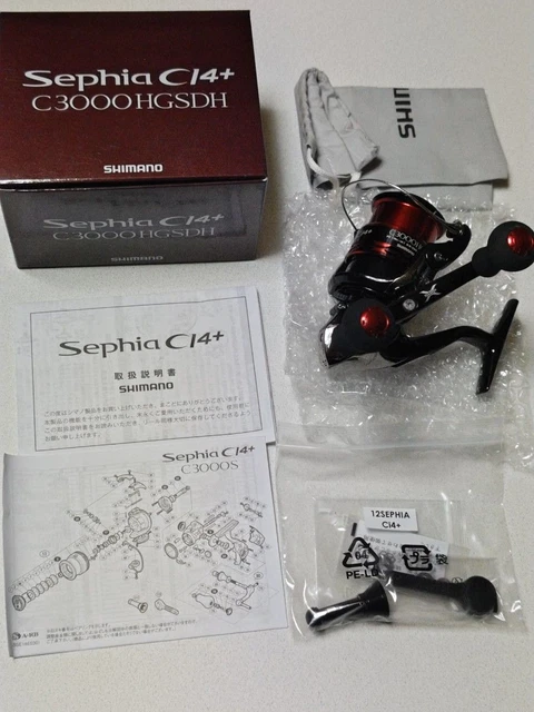 SHIMANO SEPHIA CI4 C3000S Spinning Reel $329.11 - PicClick CA