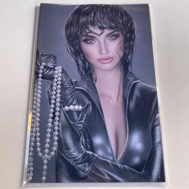 Catwoman 80th Anniversary Super Spectacular 1 Virgin Cover by Natali Sanders NM
