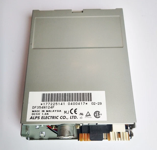 DESKTOP INTERNAL FLOPPY disk drive, model DF354N124F, Sony VAIO PCV