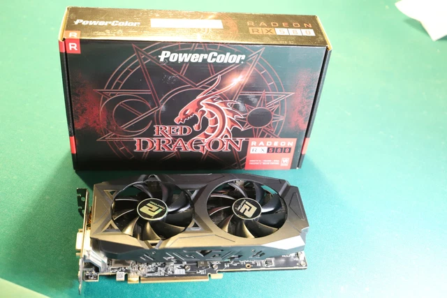 POWERCOLOR RADEON RX 580 8GB Red Dragon EUR 75,00 - PicClick DE
