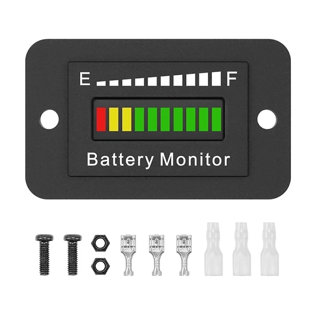 BATTERY INDICATOR METER GAUGE for Yamaha YZF R6 R1 R6S YZF600R FZ6/R