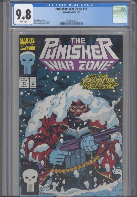 Punisher War Zone #11 CGC 9.8 1993 Marvel Comics