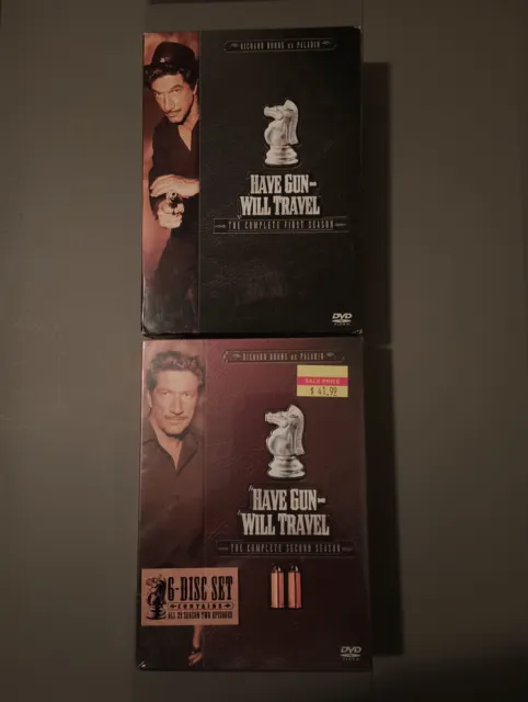 Have Gun - Will Travel - Season 1 used, Season 2 new - DVDs - Richard Boone