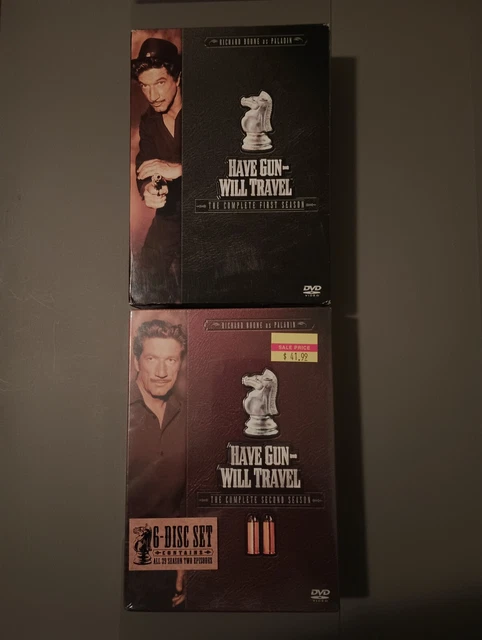 Have Gun - Will Travel - Season 1 used, Season 2 new - DVDs - Richard Boone