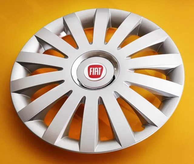 FIAT PUNTO... SET OF 4 x 14" ALLOY LOOK CAR WHEEL TRIMS/COVERS 14 INCH HUB CAPS