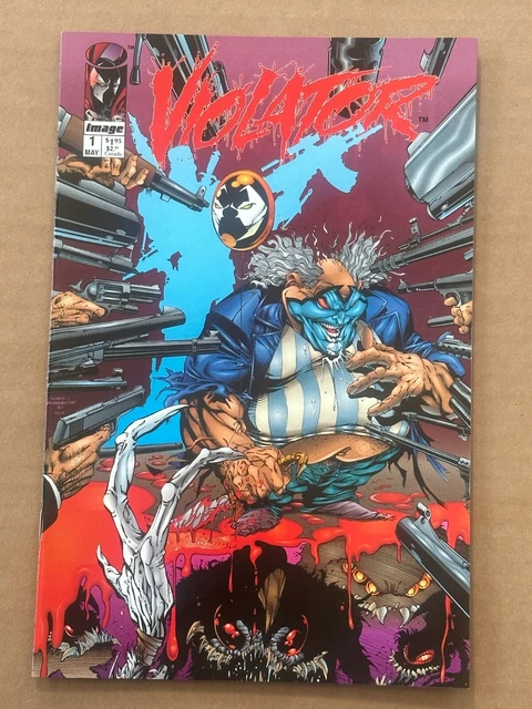 VIOLATOR 1 2 3 solo series from SPAWN 1994 Image Alan Moore s Bart Sears art