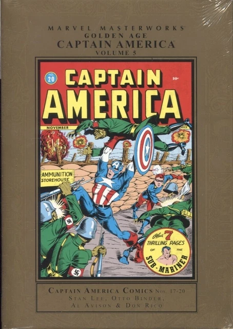 Marvel Masterworks Golden Age Captain America Hc Volume 5