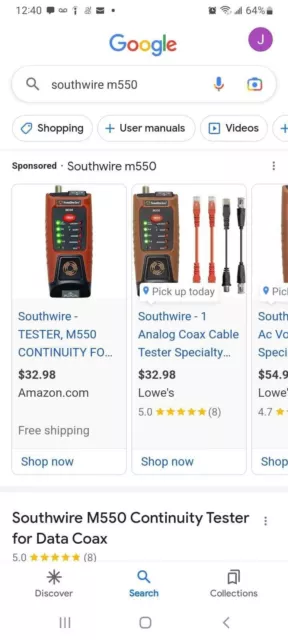 Analog Coax Cable Tester