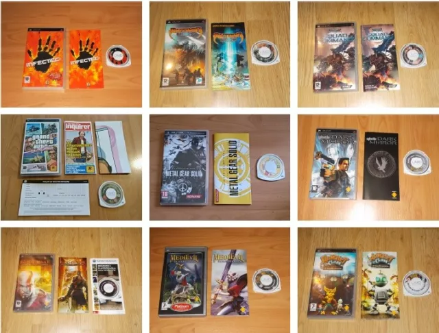 Sony Psp Juegos - Casi Todos Version Española - Elige El Que Prefieras