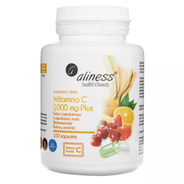 Aliness Vitamine C 1000 mg Plus, 100 capsules