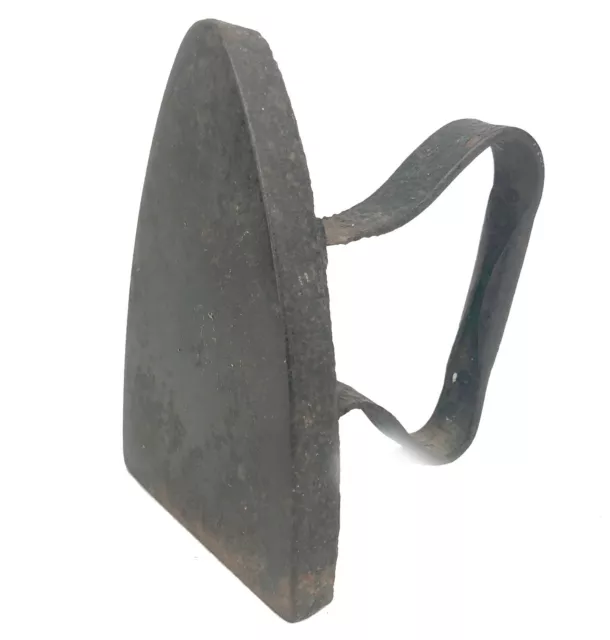 Antique Cast Iron  Flat Press 3 lbs Bookend Door Stopper Farmhouse Chic Decor