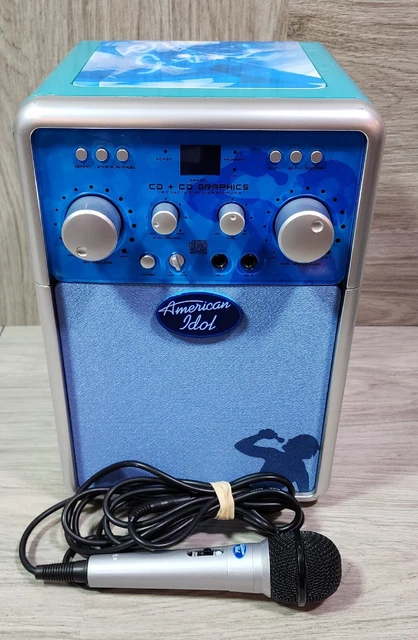 American Idol CD Karaoke Machine w/Microphone & Demo CD