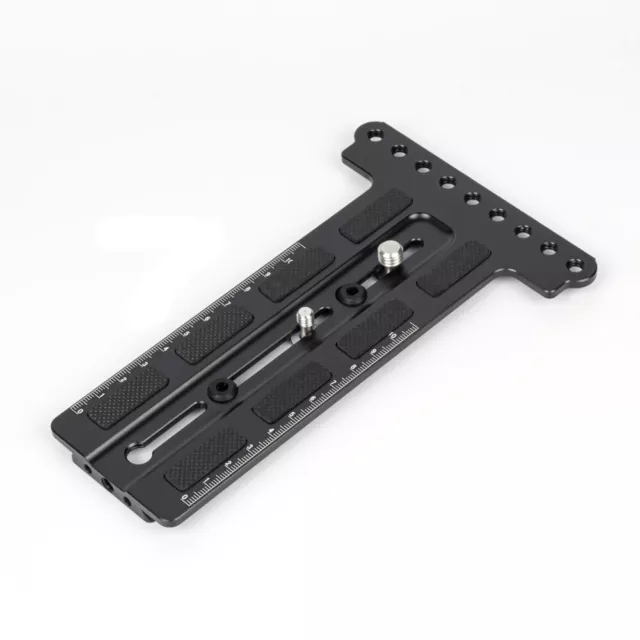 Quick Release Camera Dovetail Mount Plate fr DJI Ronin-M Gimbal BMCC Sony FF