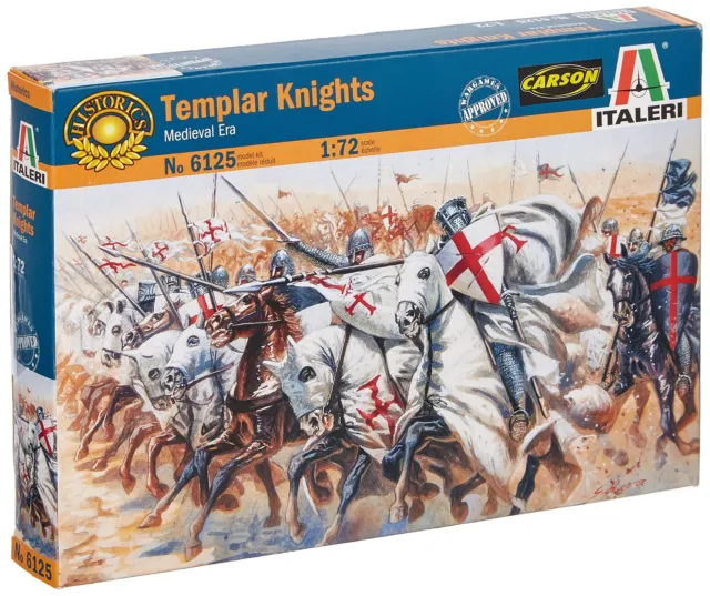 Italeri - Templar Knights (Medieval Era) 1:72 NEUF