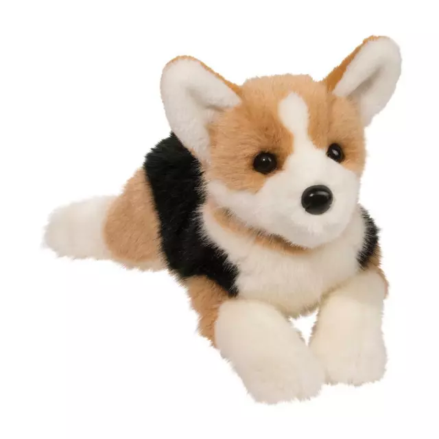 KONNER the Plush WELSH CORGI Dog Stuffed Animal - by Douglas Cuddle Toys - #2419