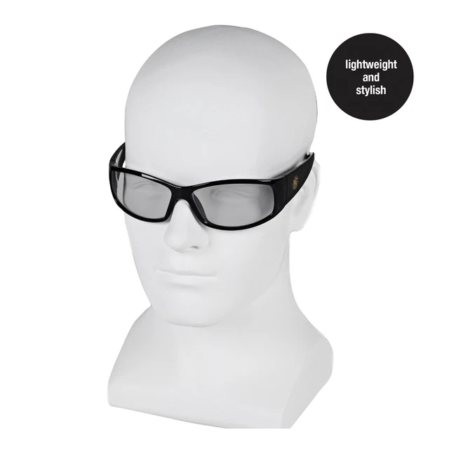 Smith & Wesson 21306 Elite Lightweight Safety Glasses Indoor/Outdoor Lens  Black