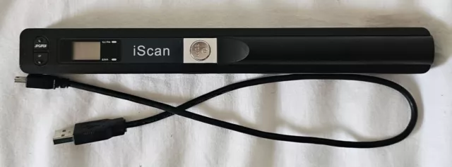 iScan Portable Handheld Scanner Photo for Scanner JPG/PDF Format Black