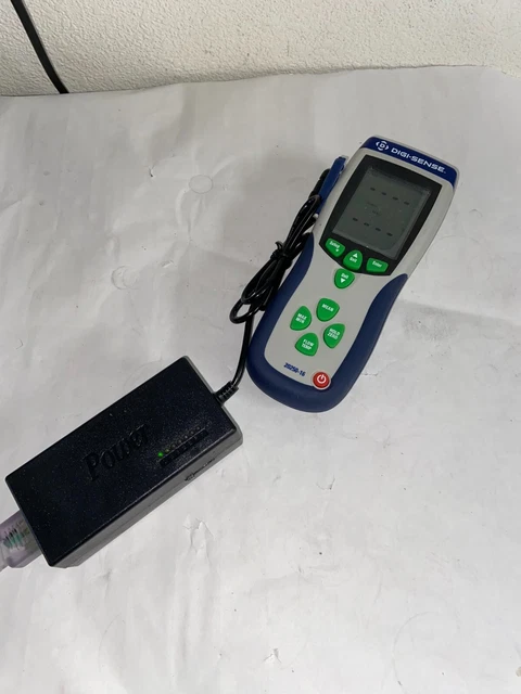 Digi-Sense 20250-16 Hot-Wire Thermoanemometer with Power Supply