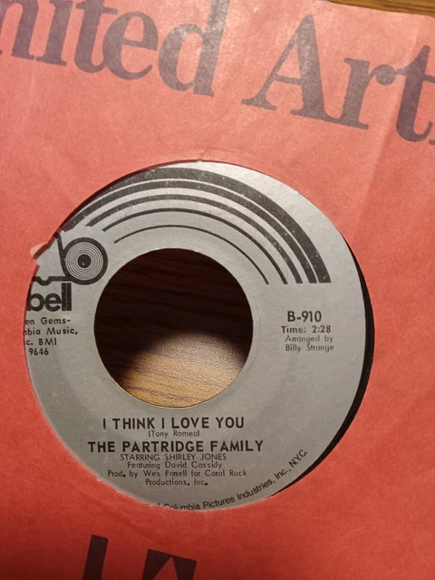 THE PARTRIDGE FAMILY I THINK I Love / YOU/SOMEBODY WANTS TO Love