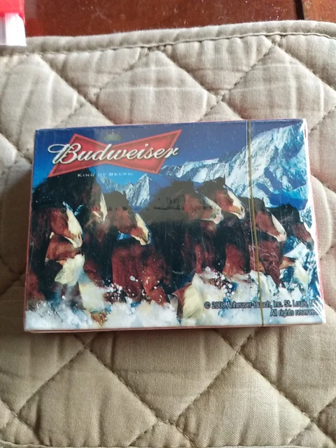 Budweiser Clydesdale 2008 Deck Of Cards Never Opened