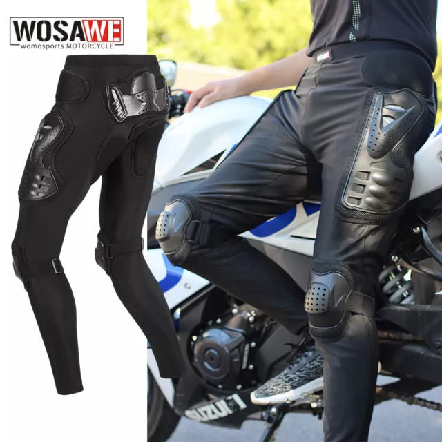 WOSAWE Body Protection Trousers Motorcycle Cross Skating Racing Snowboards Pants