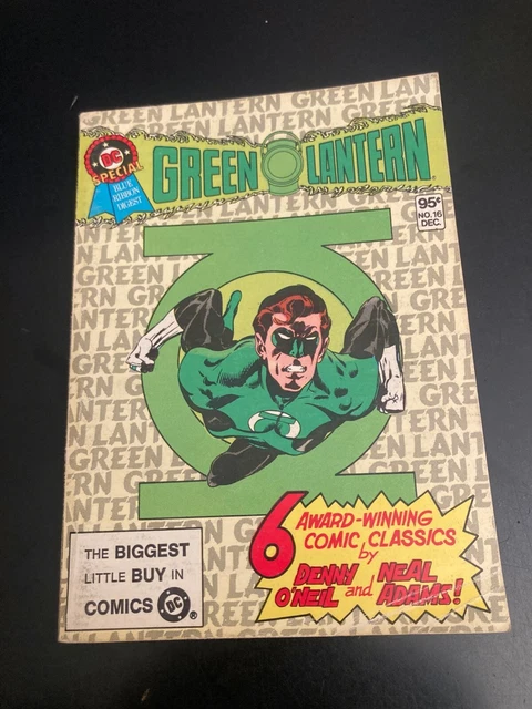 DC SPECIAL BLUE RIBBON COMICS DIGEST #16 (1981) Green Lantern *Neal Adams Art!*