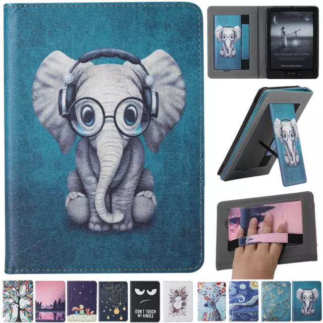 Smart PU Case Stand Cover For Amazon Kindle Paperwhite 1 2 3 4 5/6/7/10/11th Gen