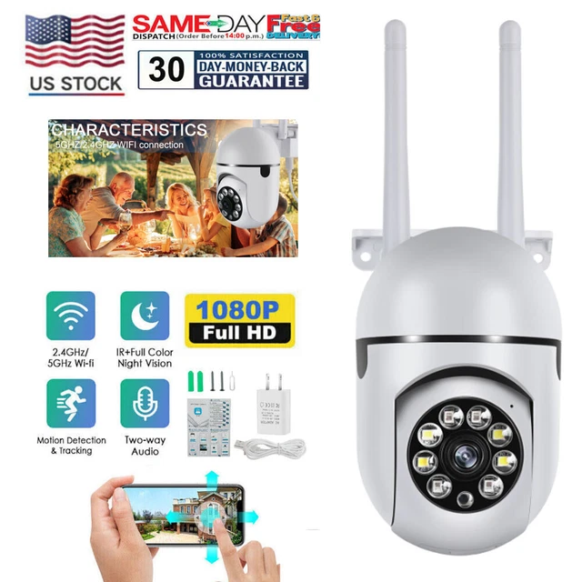 Wireless Outdoor Home Security Camera System - 1080P HD, Night Vision, 2-Channel, Wi-Fi (SmartCam)