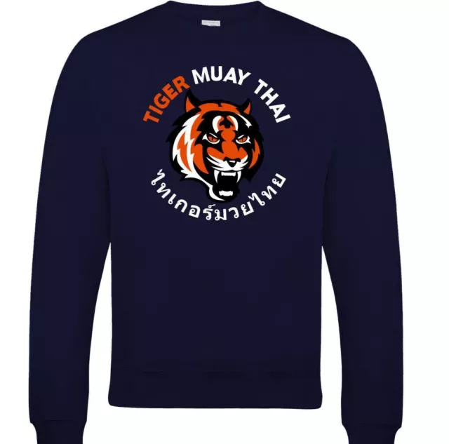 Felpa TIGER MUAY THAI JUMPER MMA UFC Arti Marziali Thailandia Allenamento Top Palestra 3