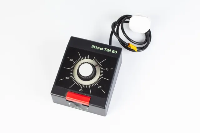 Durst TIM60 Enlarger Timer. 1-60 Seconds, Easy to Use, High Quality, German Made