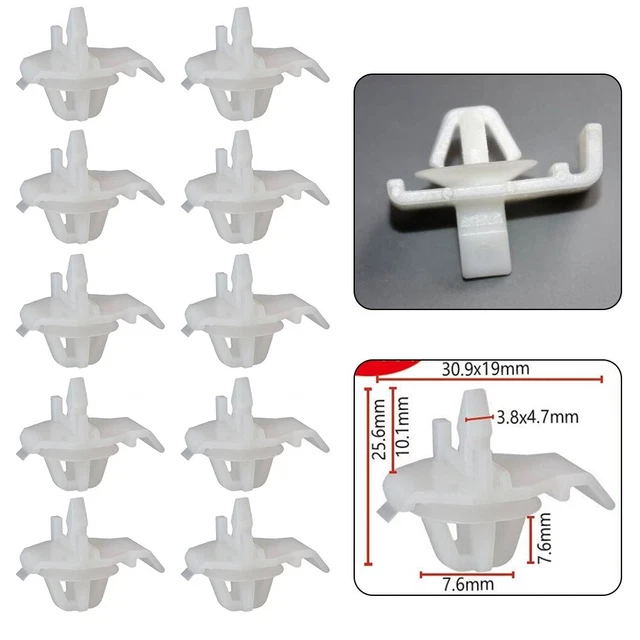 PLASTIQUE PUSH FIT Rivets Pour Mercedes Sprinter Vito 20 Pièces Jeu De Clips Ar EUR 7,90