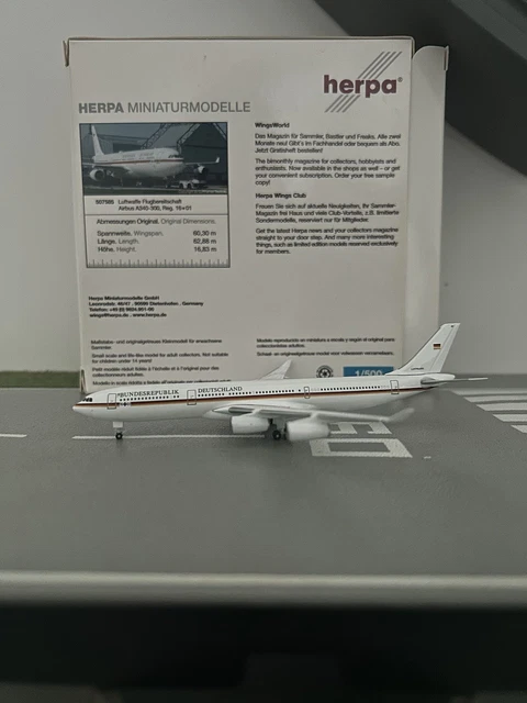 Lot De 3 Avions Herpa Air France 1/500 - Boeing - À Restaurer