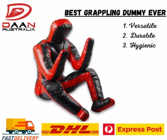 DAAN MMA Grappling Dummy Judo  BJJ Wrestling Dummy Sitting Position Vinyl 170cm