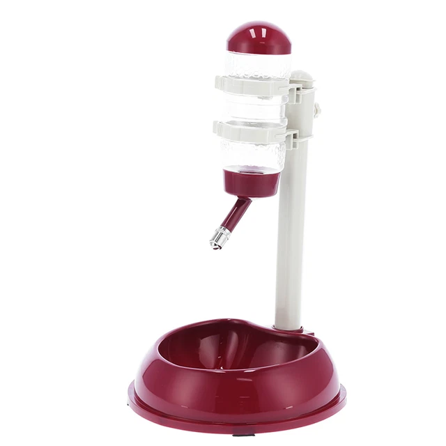Pet Lift Drinking Fountain Food Automatic Feeding Dog Water Dispenser For Ca Fs1
