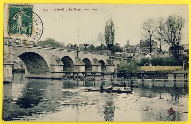 cpa Collection FLEURY 94 - Le Pont de JOINVILLE le PONT (Val de Marne) Animés