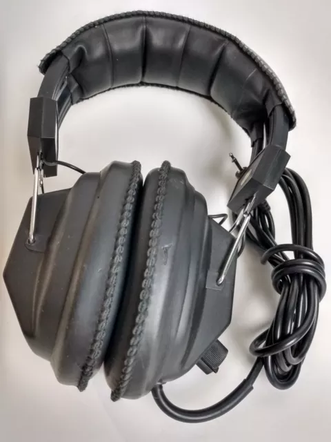 Radio Shack Pro-100 20-282 Communications Head Set Scanner Headphones NASCAR