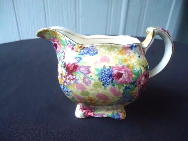 vintage royal winton Grimwades Welbeck milk jug floral chintz