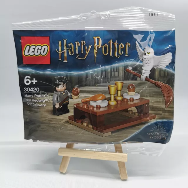 LEGO Harry Potter e Edvige: consegna gufo 30420 borsa in polibag nuova con scatola