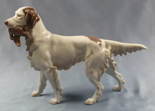 münsterländer dog figur Bing gröhndahl english setter porzellan hund