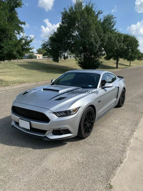 2015, 2016, 2017 Hood Scoop for Ford Mustang By MrHoodScoop UNPAINTED HS009