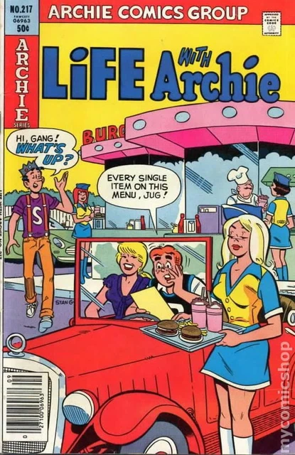 Life with Archie #217 FN 6.0 1980 Stock Image