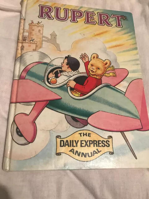 Rupert The Daily Express Annual Collectable Book Hardback 1983 V. Good Condition