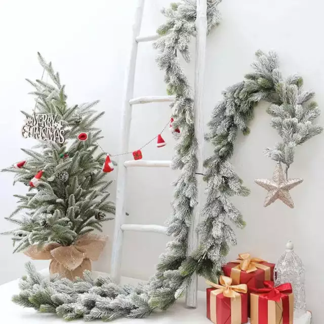 NNETM Winter Wonderland: Snow-Flocked Artificial Christmas Trees 3