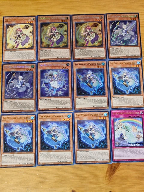 YUGIOH WEATHER PAINTER Deck 40 Cards Ready To Play 18.90 - PicClick UK