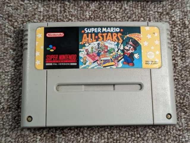 Super Mario All-Stars - Nintendo SNES - Cart Only - PAL