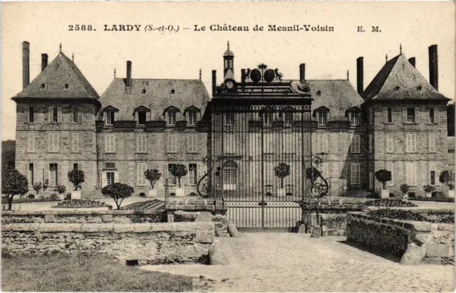 CPA Lardy Le Chateau de Mesnil-Voisin FRANCE (1371758)